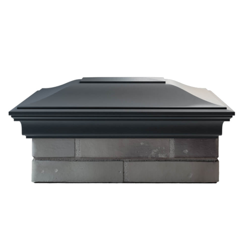 Колпак Zking Монблан Серый на столб 2х1.5 кирпича (515х385мм) в Владивостоке фото