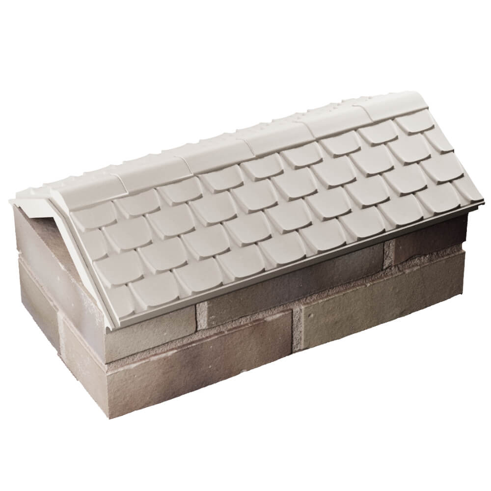 Парапет Zking Эльбрус Бежевый с посадкой на 1 кирпич (255мм) в Владивостоке фото