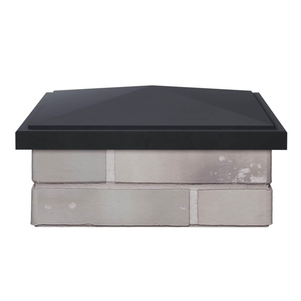 Колпак Zking БонаМоно Серый на столб 1.5х1.5 кирпича (385х385, 400х400мм) Владивосток фото