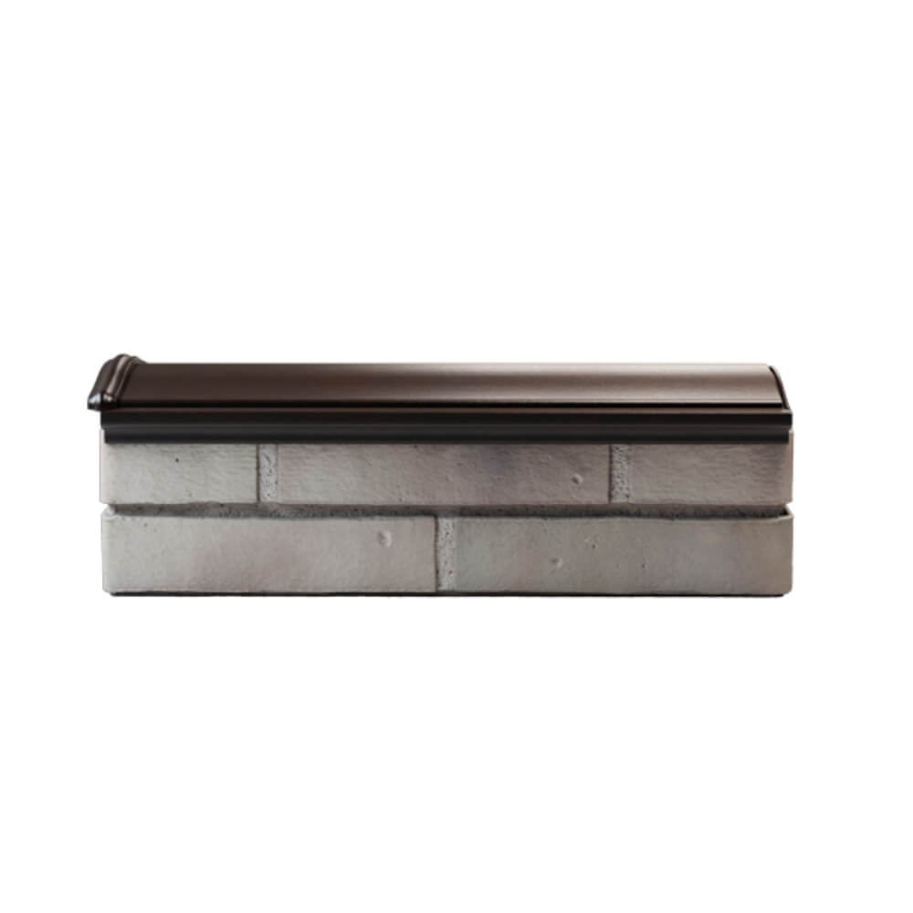 Парапет Zking Монблан Коричневый посадка на 0.5 кирпича (130мм) в Владивостоке фото