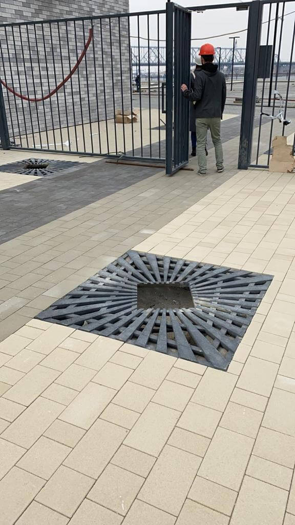 Приствольная решетка для дерева ZKING ATMOSPHERE 1.2х1.2м Черная в Владивостоке фото