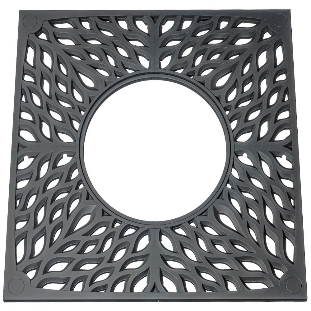 Приствольная решетка для дерева ZKING CRUST 2х2м Черная Владивосток фото