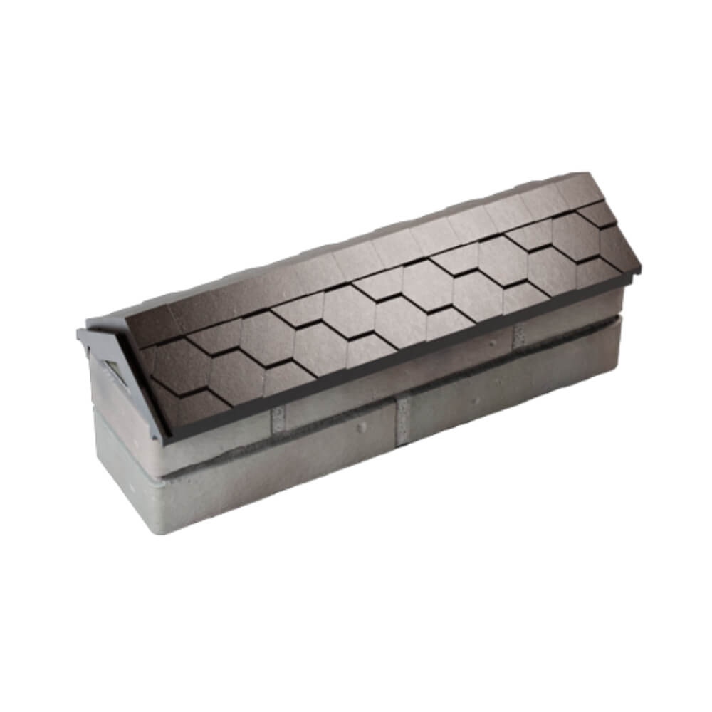 Парапет Zking Эверест Коричневый с посадкой на 0.5 кирпича (130мм) в Владивостоке фото