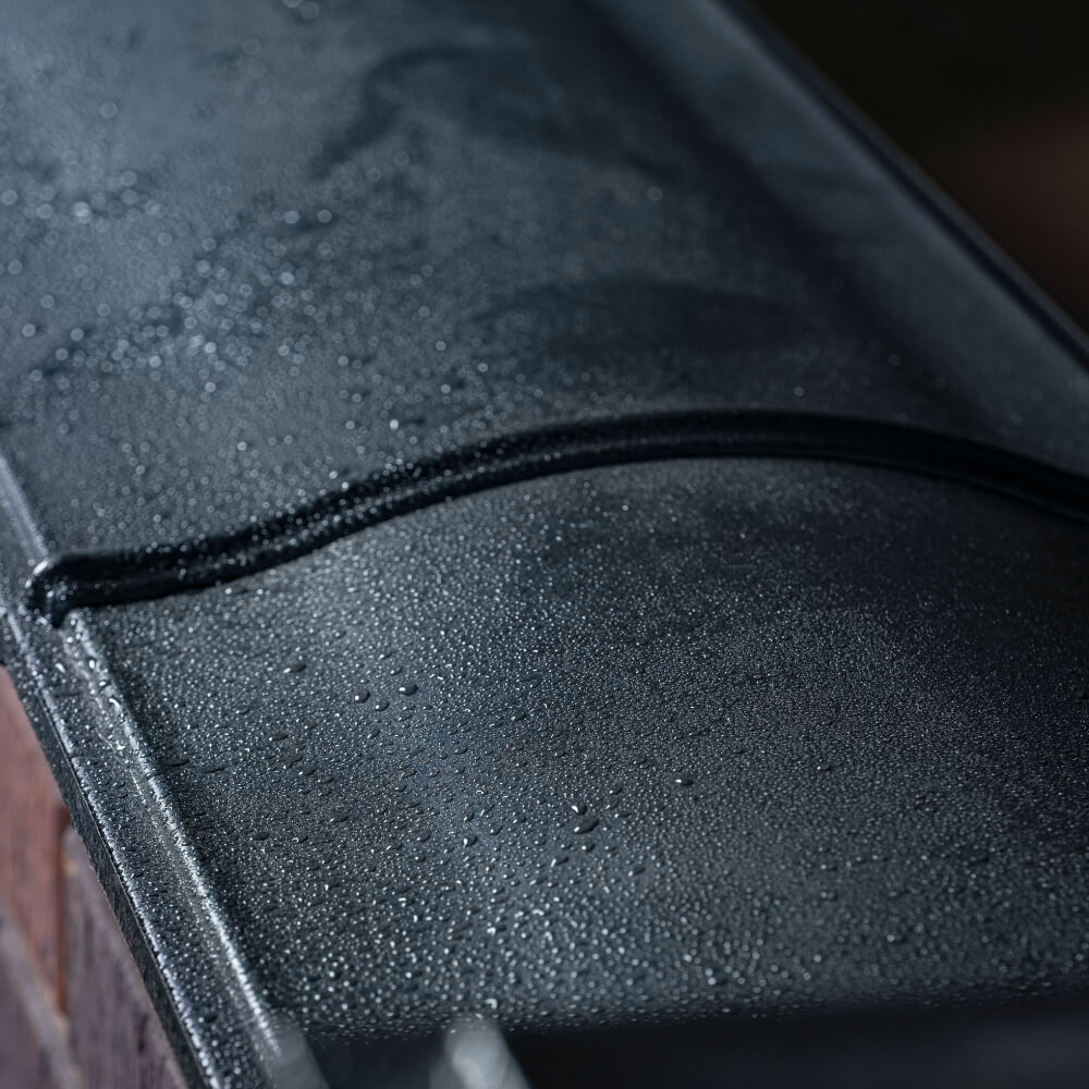 Парапет Zking Монблан Черный посадка на 0.5 кирпича (130мм) в Владивостоке фото