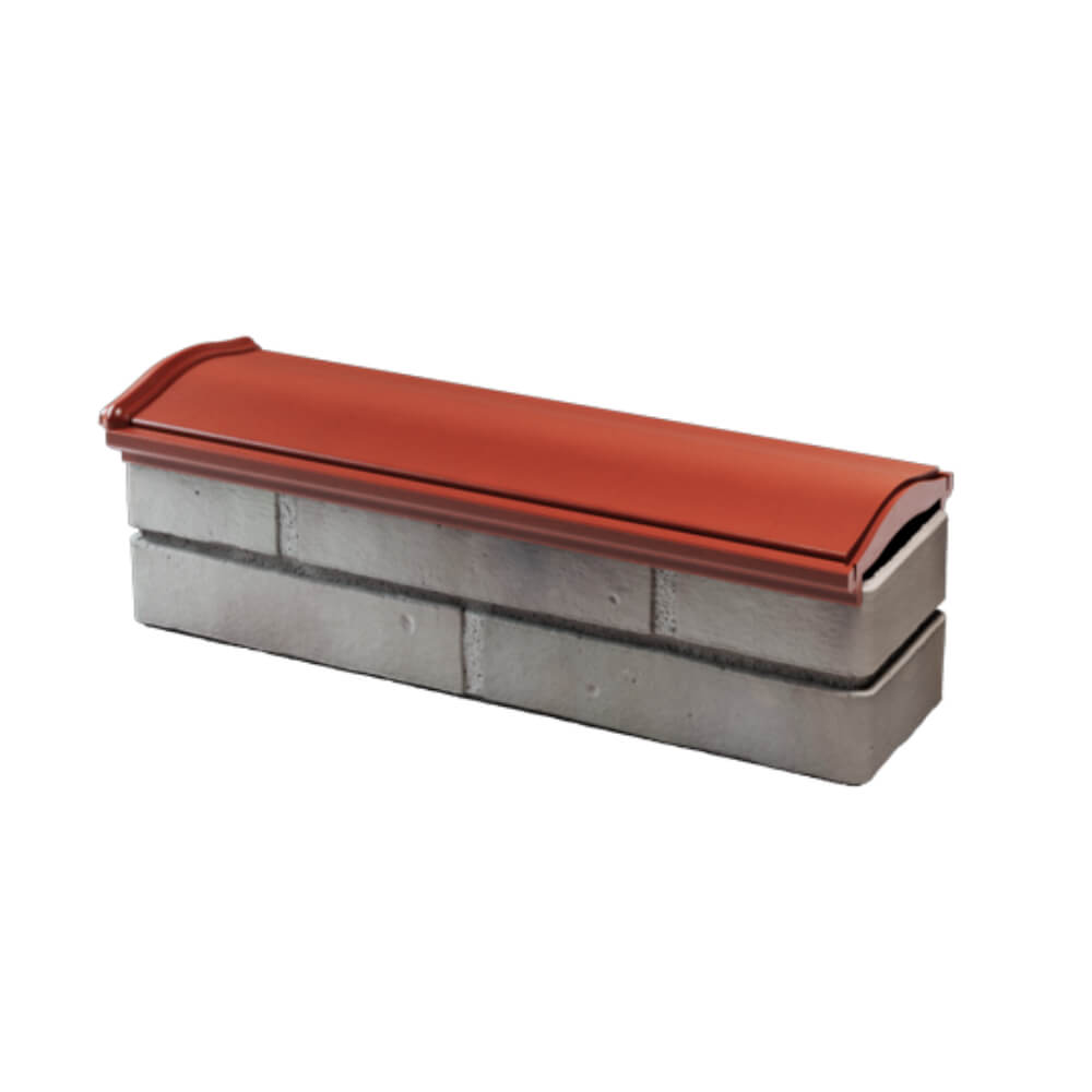 Парапет Zking Монблан Красный посадка на 0.5 кирпича (130мм) в Владивостоке фото