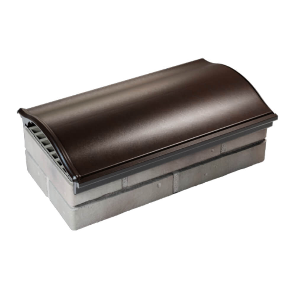 Парапет Zking Монблан Коричневый посадка на 1 кирпич (200/225/255мм) в Владивостоке фото