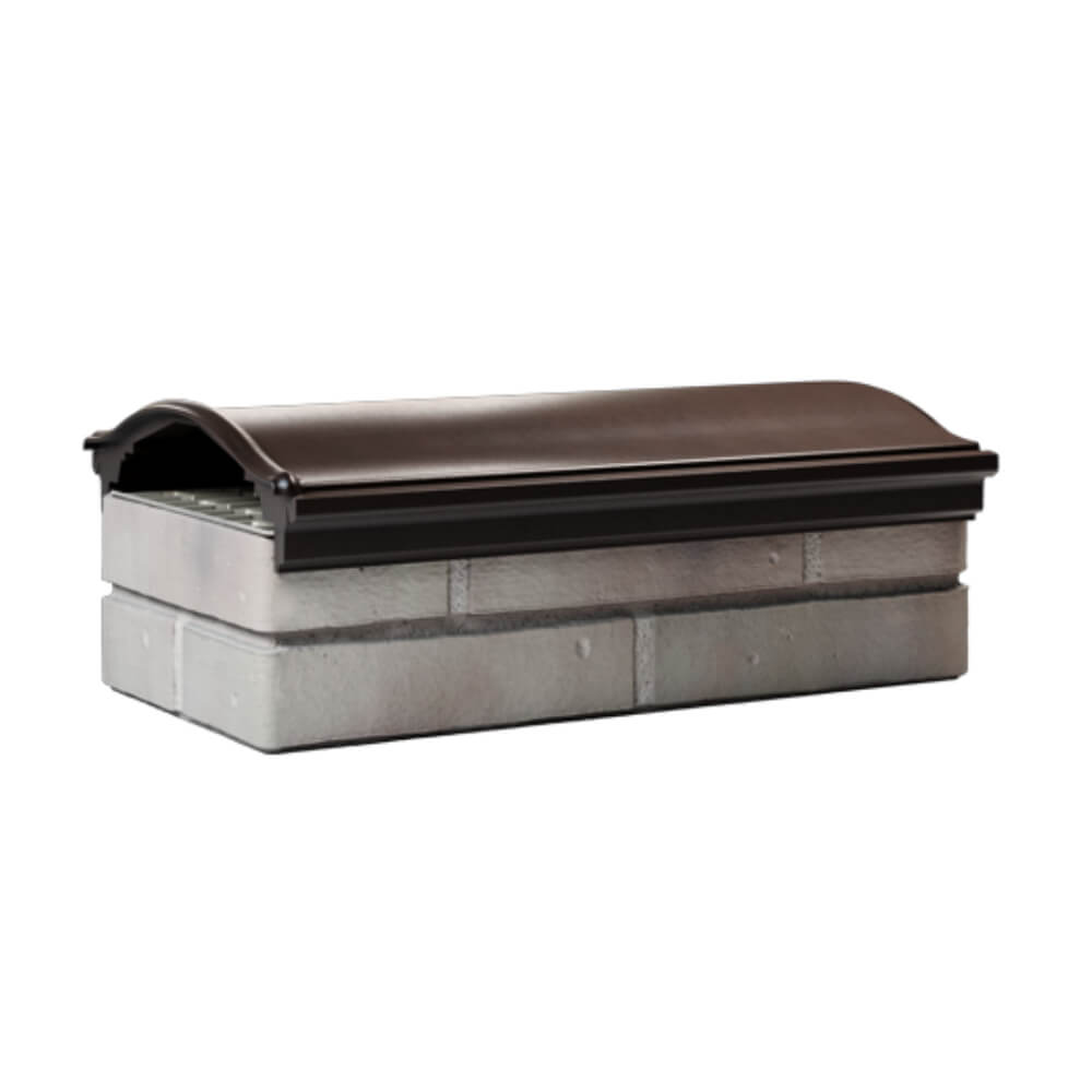 Парапет Zking Монблан Коричневый посадка на 1 кирпич (200/225/255мм) Владивосток фото