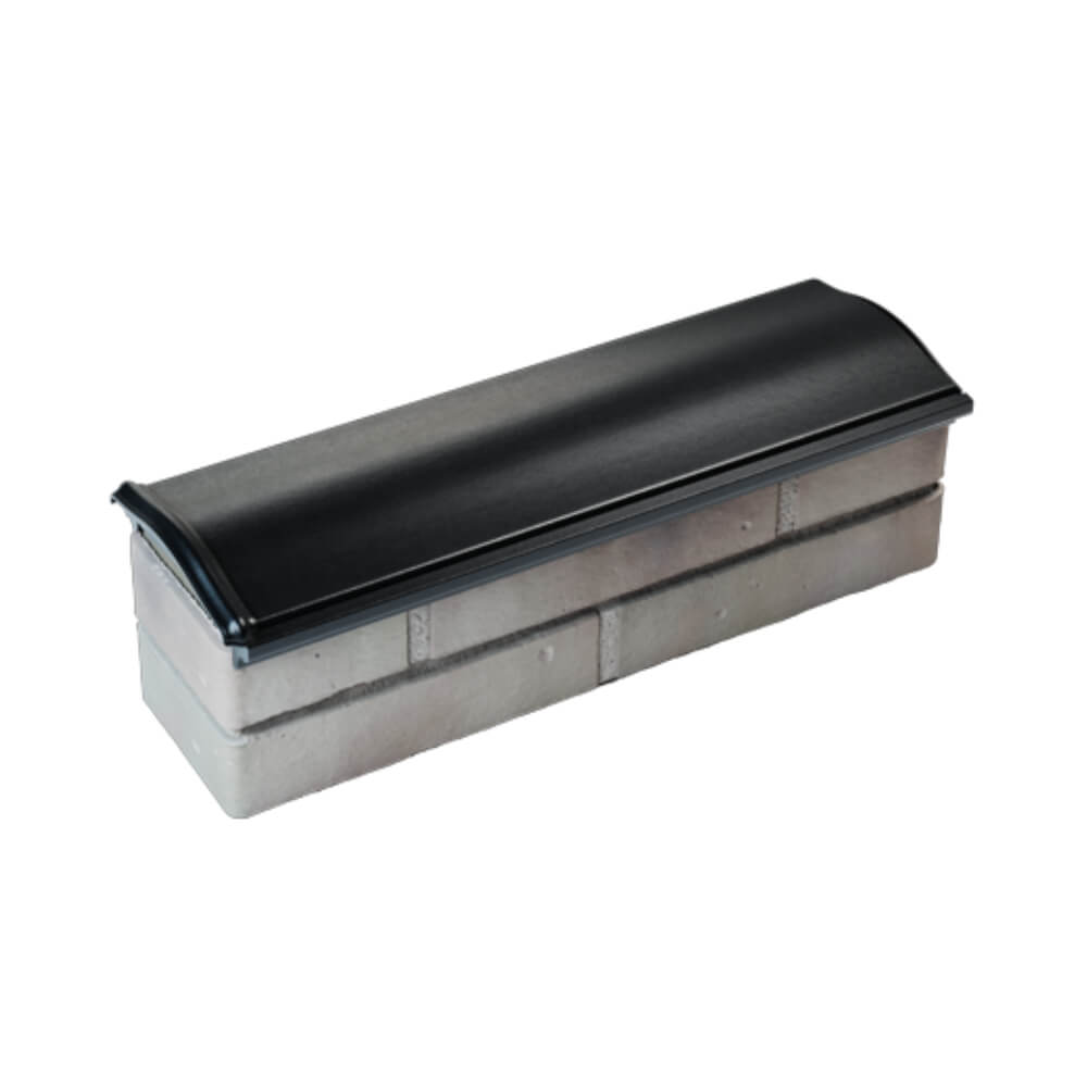 Парапет Zking Монблан Черный посадка на 0.5 кирпича (130мм) в Владивостоке фото