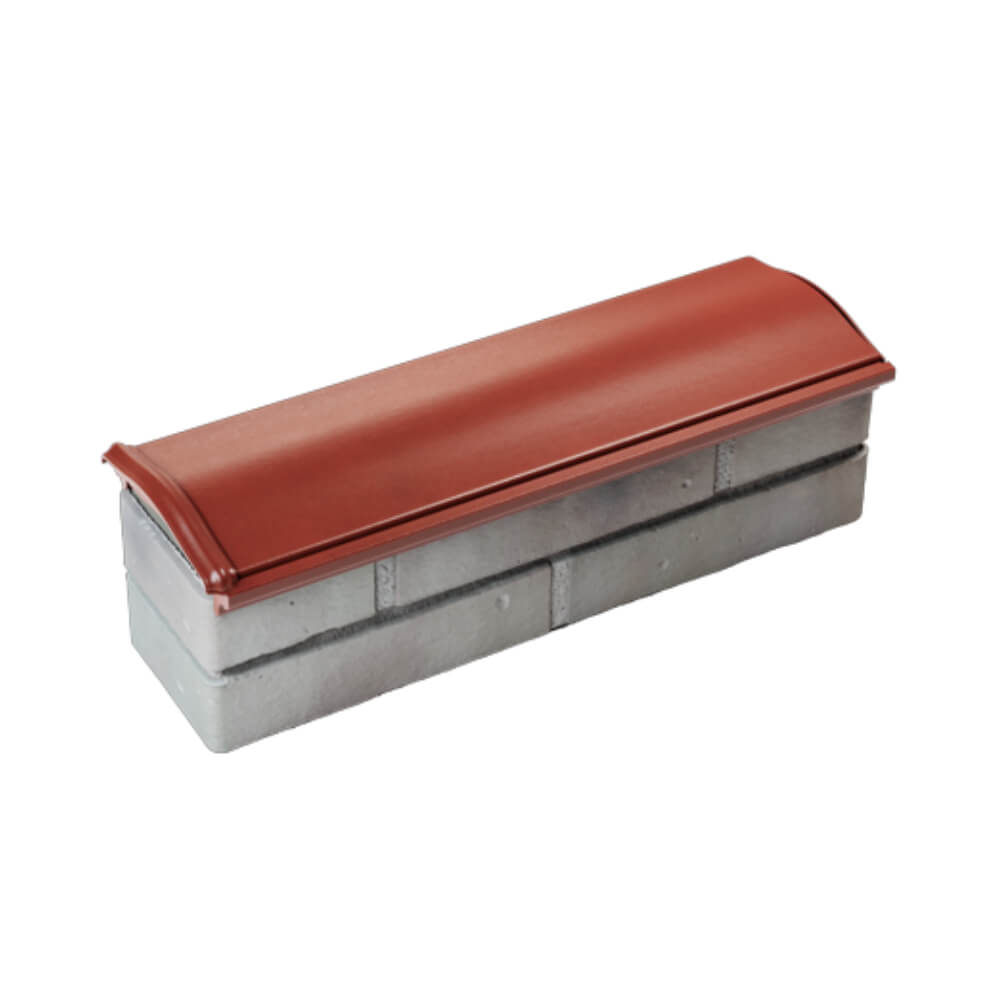 Парапет Zking Монблан Красный посадка на 0.5 кирпича (130мм) в Владивостоке фото