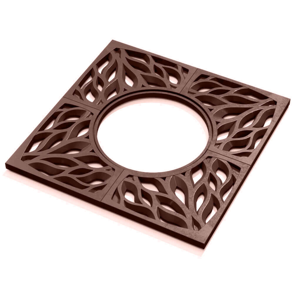 Приствольная решетка для дерева ZKING CRUST 1.2х1.2м Коричневая в Владивостоке фото