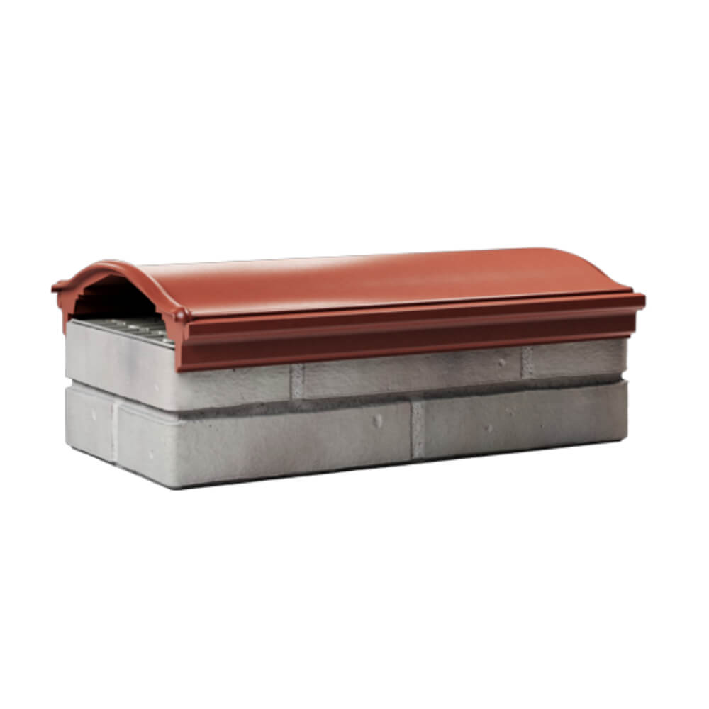 Парапет Zking Монблан Красный посадка на 1 кирпич (200/225/255мм) Владивосток фото