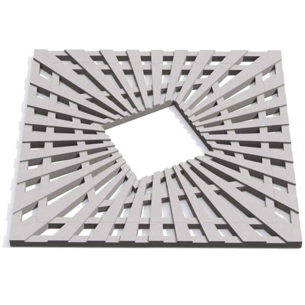 Приствольная решетка для дерева ZKING ATMOSPHERE 1.2х1.2м Бежевая Владивосток фото