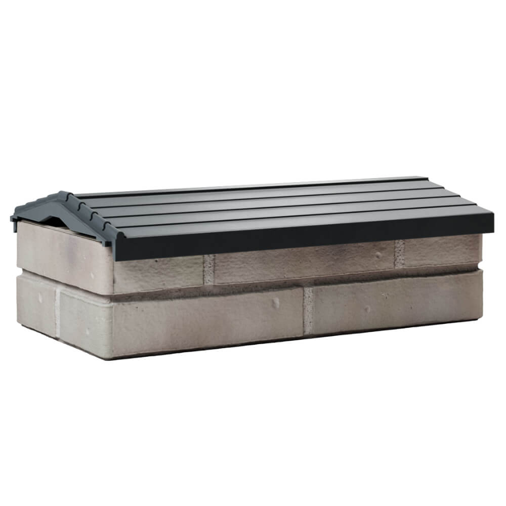 Парапет Zking Бона ХайТек Серый с посадкой на 1 кирпич (200/225/255мм) Владивосток фото