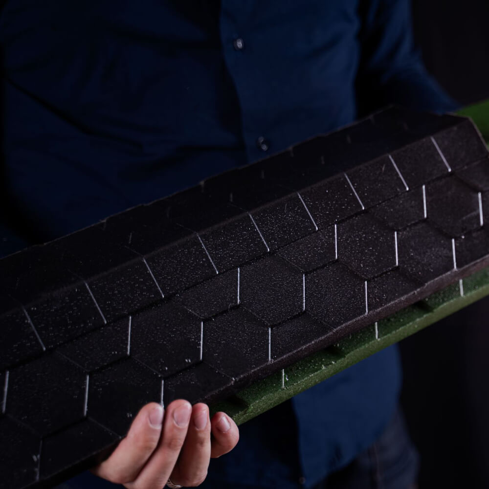 Парапет Zking Эверест Черный с посадкой на 1 кирпич (200/225/255мм) в Владивостоке фото