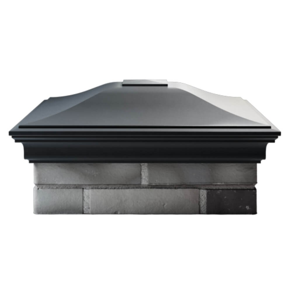 Колпак Zking Монблан Серый на столб 2х2 кирпича (515х515мм) в Владивостоке фото