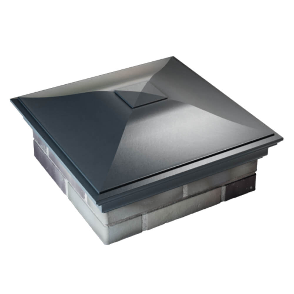 Колпак Zking Монблан Серый на столб 2х2 кирпича (515х515мм) Владивосток фото