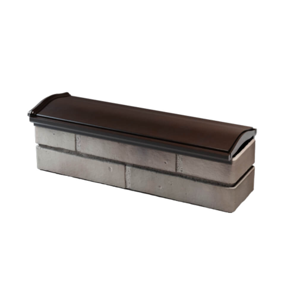 Парапет Zking Монблан Коричневый посадка на 0.5 кирпича (130мм) в Владивостоке фото