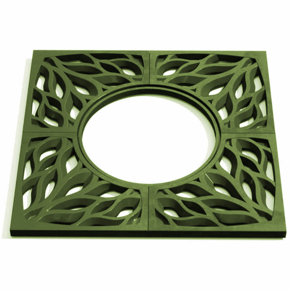 Приствольная решетка для дерева ZKING CRUST 1.2х1.2м Зеленая Владивосток фото