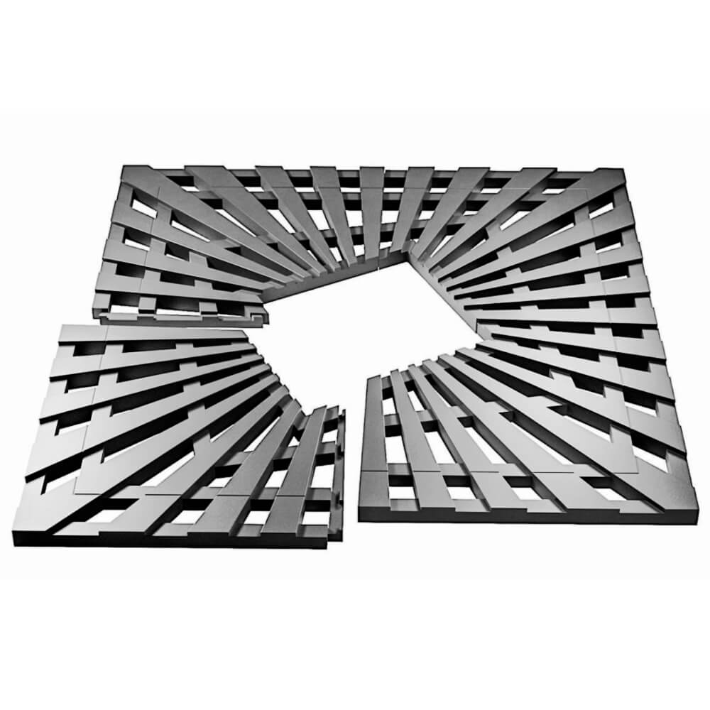 Приствольная решетка для дерева ZKING ATMOSPHERE 1.2х1.2м Серая в Владивостоке фото