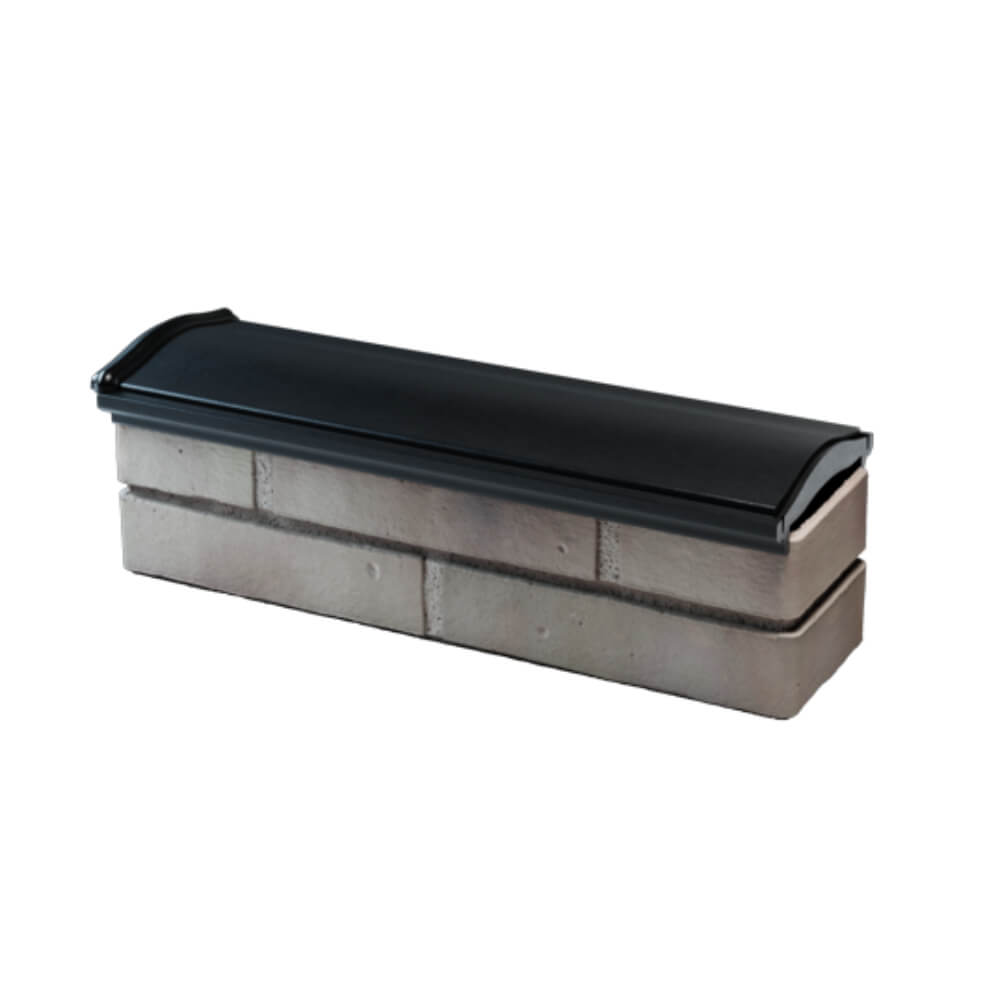 Парапет Zking Монблан Черный посадка на 0.5 кирпича (130мм) в Владивостоке фото