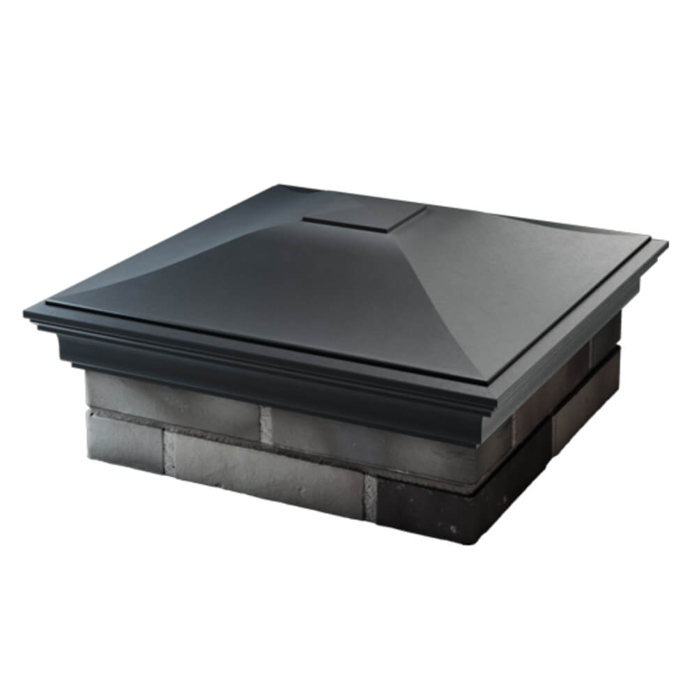 Колпак Zking Монблан Серый на столб 2х2 кирпича (515х515мм) в Владивостоке фото