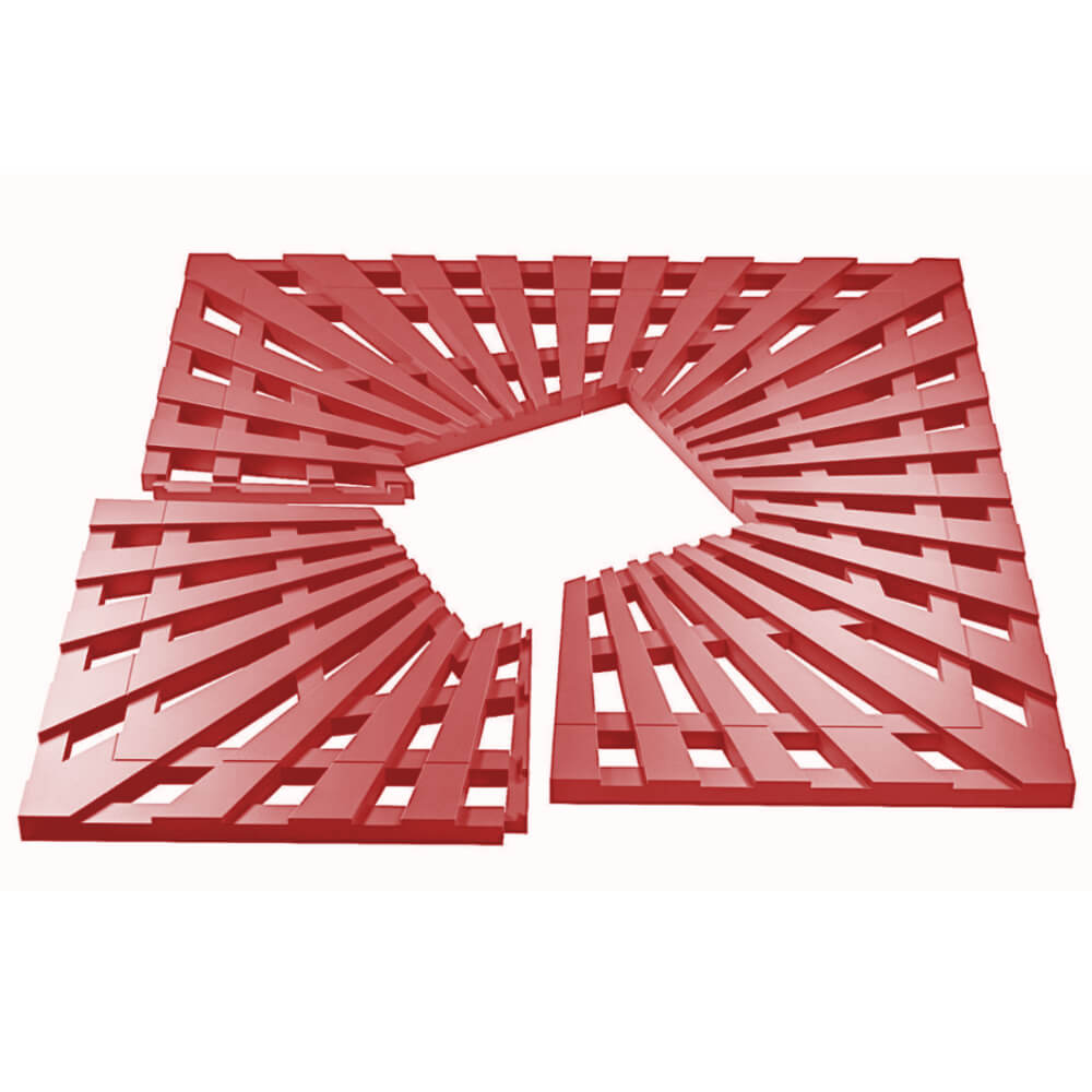 Приствольная решетка для дерева ZKING ATMOSPHERE 1.2х1.2м Красная в Владивостоке фото